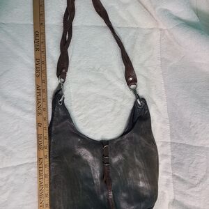 Dean Brown Leather Crossbody Bag